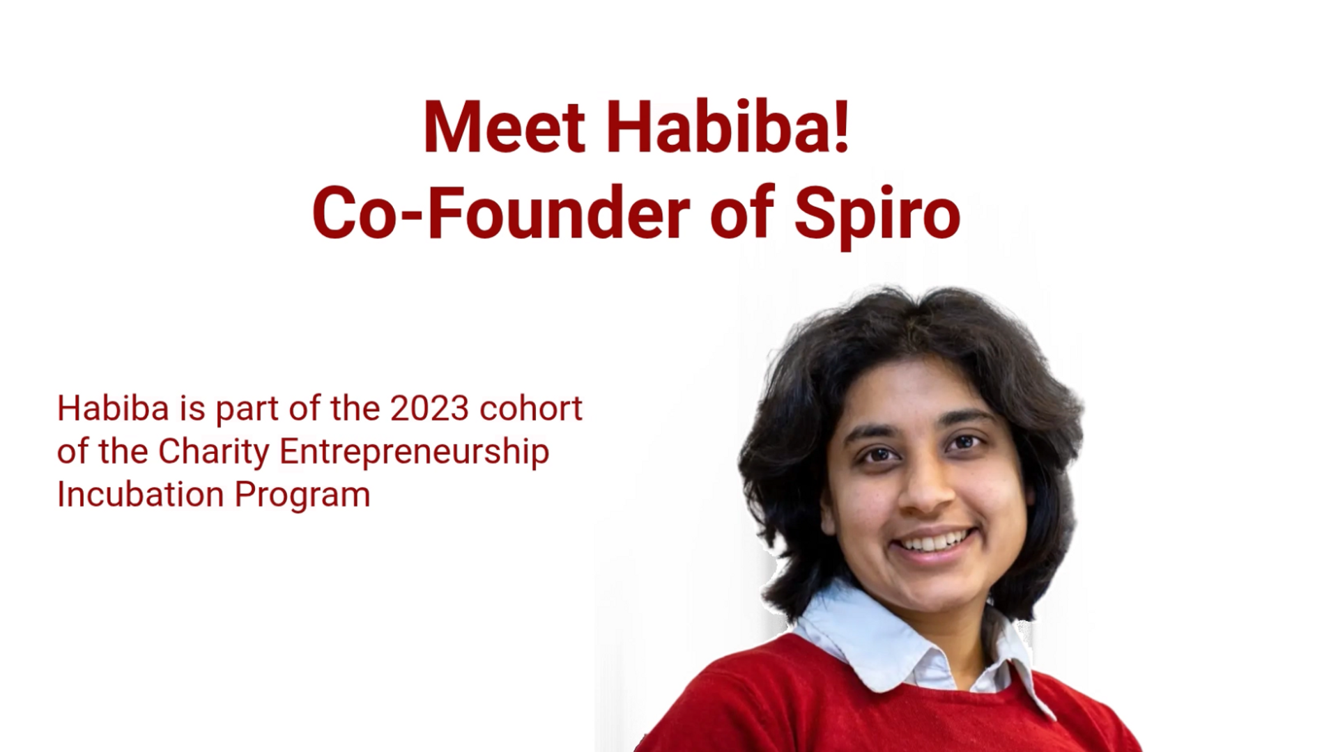 Why Found? - Habiba - Spiro